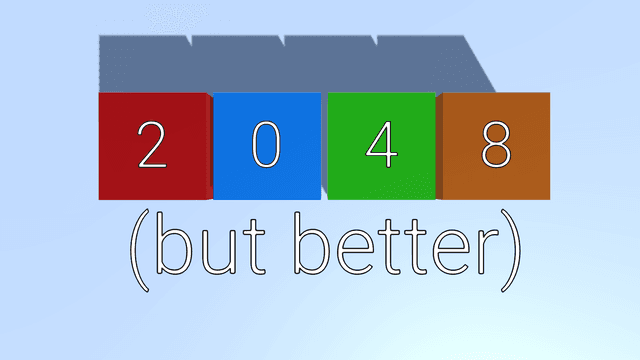 The 2048 (But Better) logo
