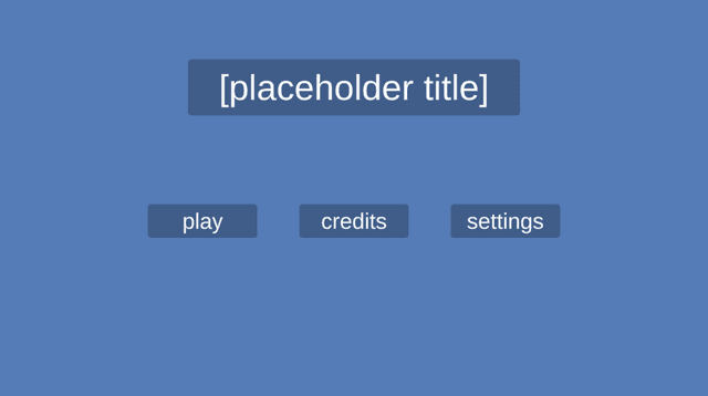 A game menu screen, the cover of Settings_Prototype.